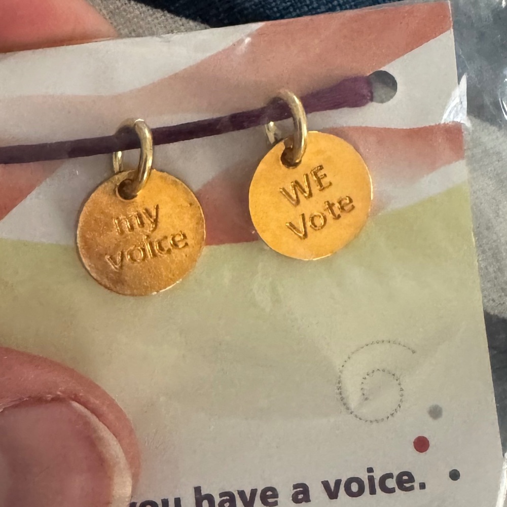 Rock the Vote Necklace